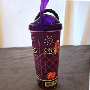 Six Flags Parks 2025 All Season All Six Flag Parks Drink Cup Free Refill L@@K !!